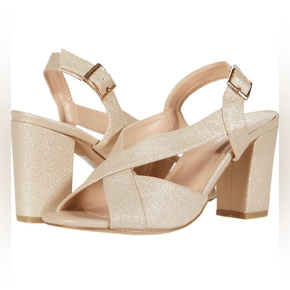 Women’s Paradox London Pink Strappy Block Heel Sandal Heels Size 9 US! - Picture 3 of 11